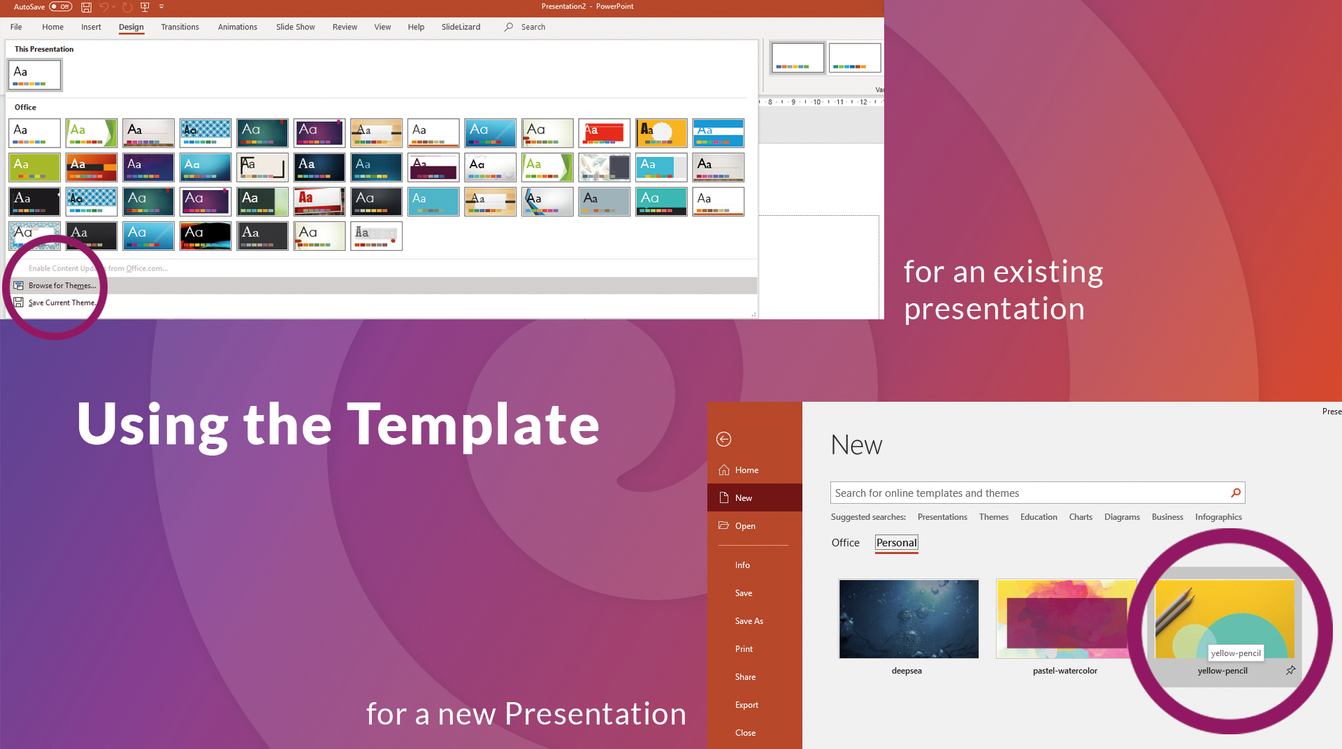 How To Create Your Own Powerpoint Template (2019) | Slidelizard Pertaining To Where Are Powerpoint Templates Stored