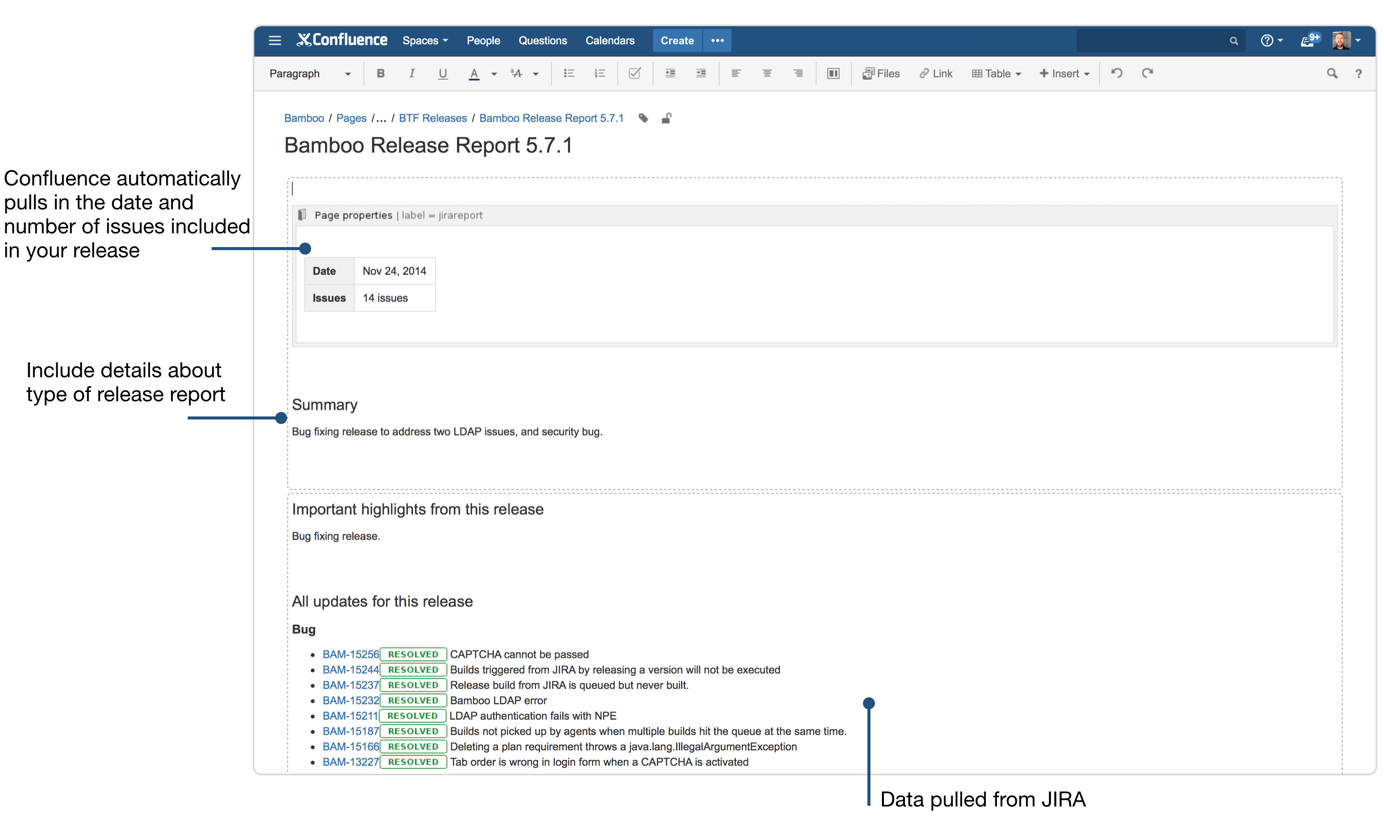 How To Document Releases And Share Release Notes – Atlassian With Software Release Notes Template Word