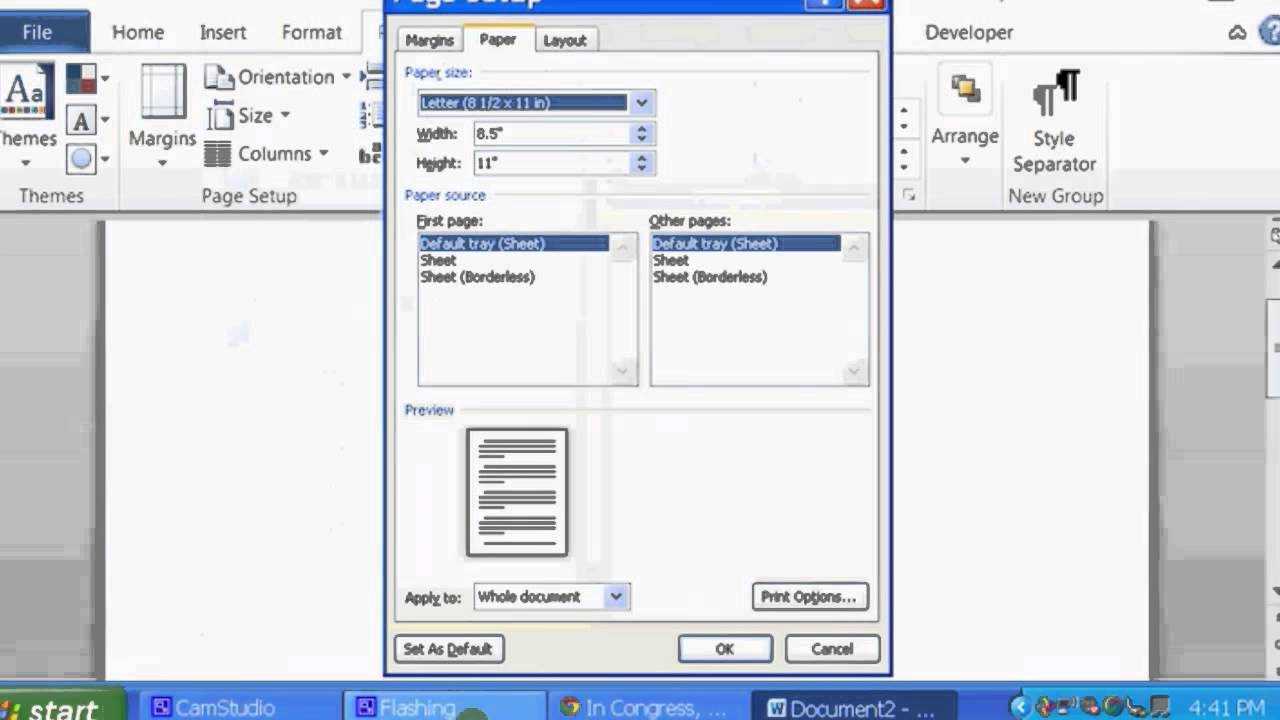 How To Make 3 X 5 Note Cards With Microsoft Word : Microsoft Word Help Intended For 5 By 8 Index Card Template