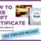 How To Make A Gift Certificate (Free Template Included) In Publisher Gift Certificate Template