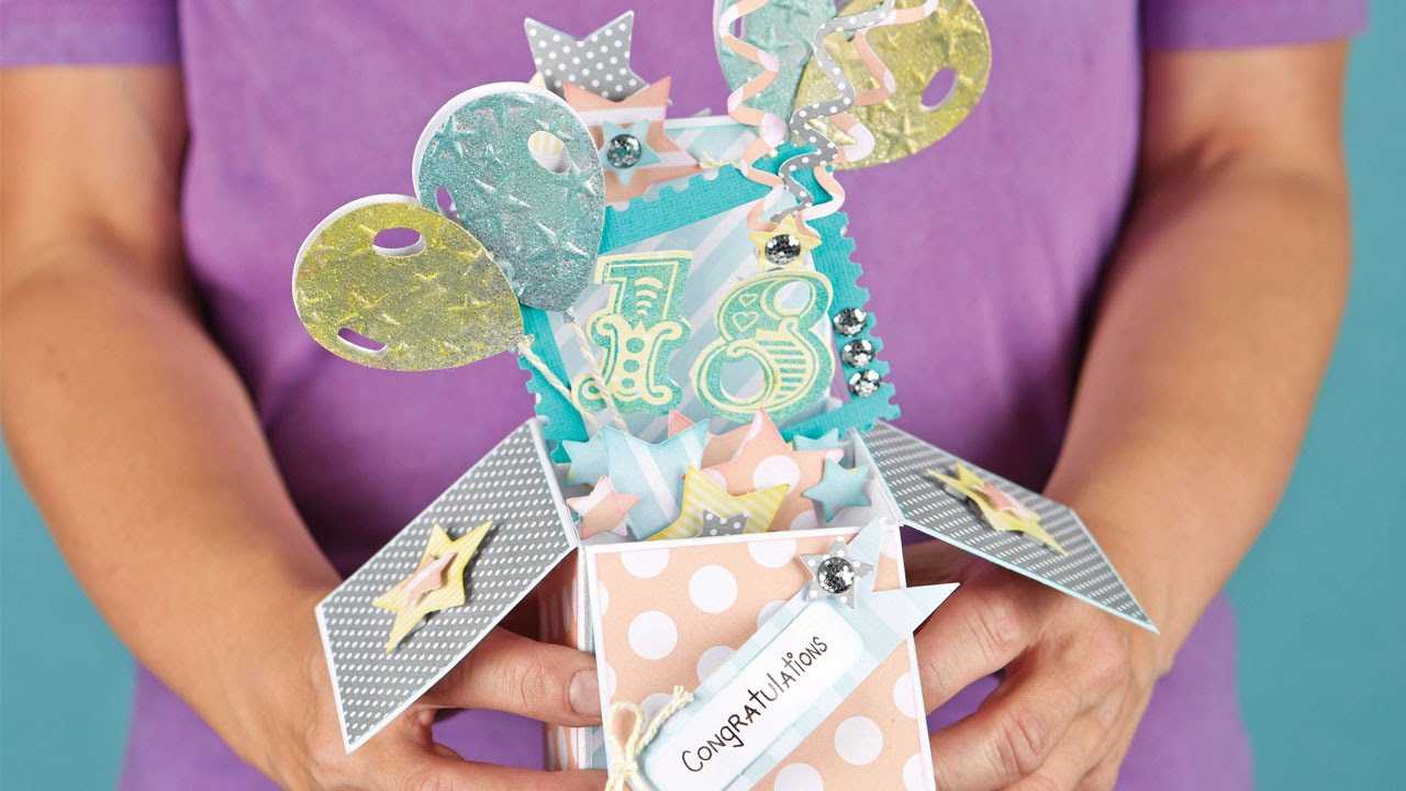 How To Make A Pop Up Box Card | Craft Techniques In Pop Up Box Card Template