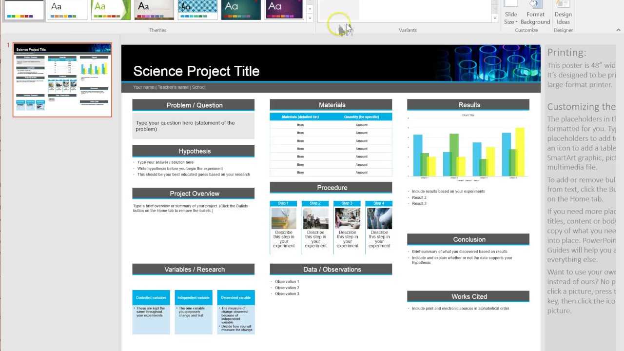 How To Make A Poster Template In Powerpoint Intended For Powerpoint Poster Template A0