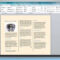 How To Make A Tri Fold Brochure In Microsoft® Word 2007 Intended For Booklet Template Microsoft Word 2007