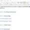 How To Make Automated Table Of Contents In Microsoft Word Within Contents Page Word Template