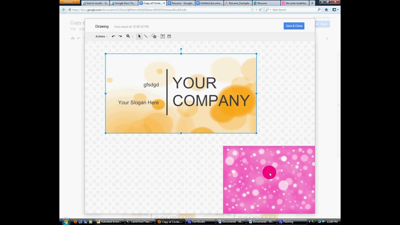 How To Make Buisness Card In Google Docs Or Ms Publisher In Business Card Template For Google Docs
