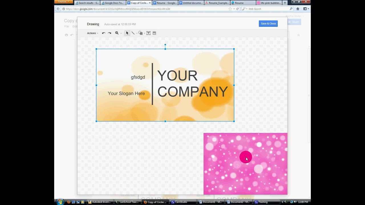 How To Make Buisness Card In Google Docs Or Ms Publisher In Business Card Template For Google Docs