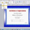 How To Make Certificate Using Microsoft Publisher Throughout Award Certificate Templates Word 2007