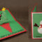 How To Make Diy Pop Up Christmas Card With Tree And Snowman With Regard To Diy Christmas Card Templates