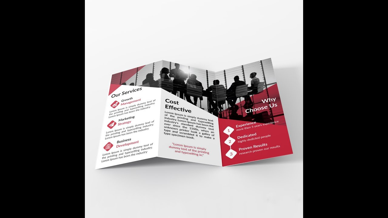 How To Make Tri Fold Brochure Layout In Adobe Illustrator (Bangla) Throughout Brochure Templates Adobe Illustrator