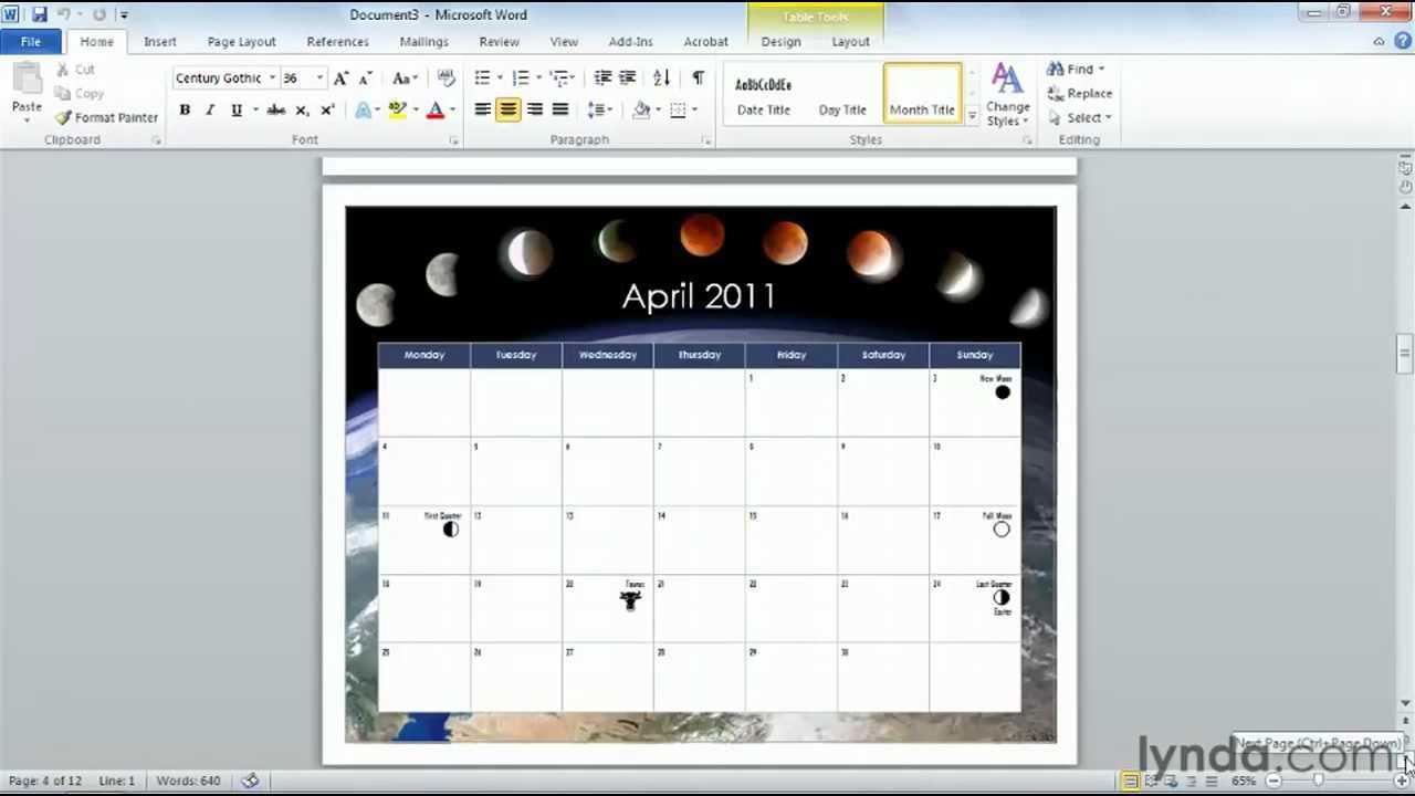 How To Use Microsoft Word Templates | Lynda Tutorial Throughout How To Use Templates In Word 2010