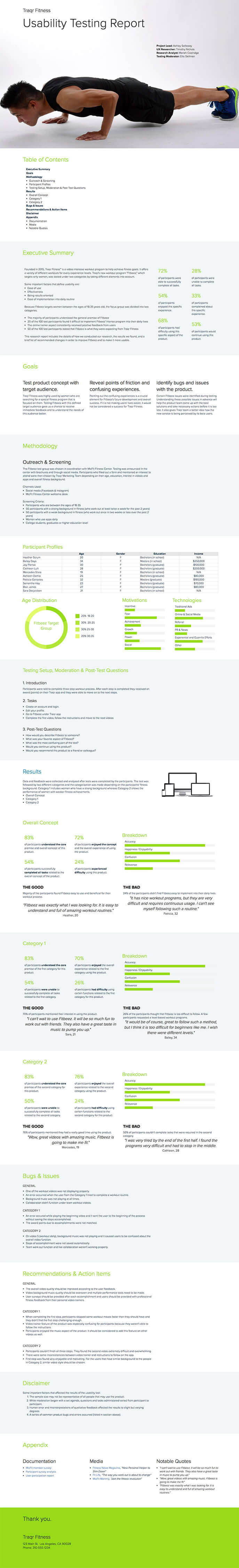 How To Write A Usability Testing Report (With Samples In Usability Test Report Template