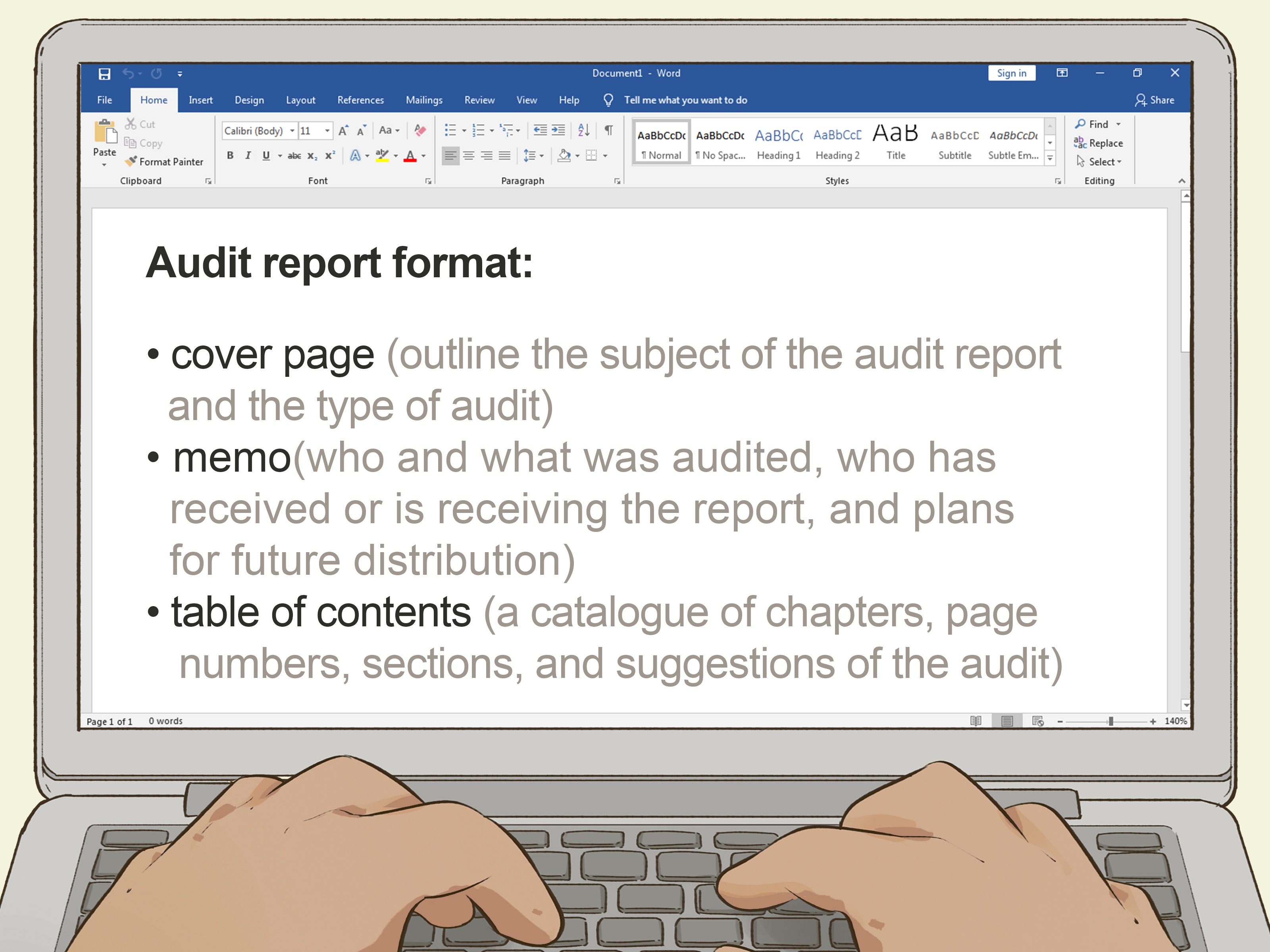 How To Write An Audit Report: 14 Steps (With Pictures) – Wikihow Inside Internal Control Audit Report Template