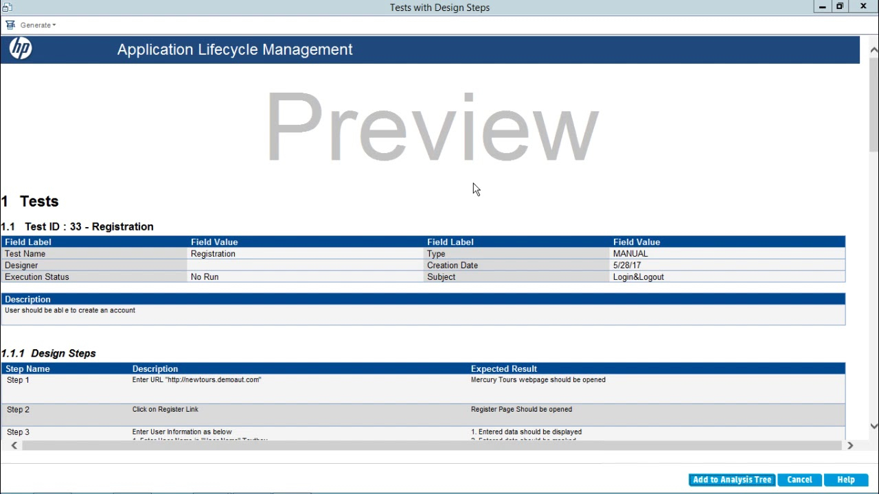 Hp Alm – Test Case Reports Regarding Test Case Execution Report Template
