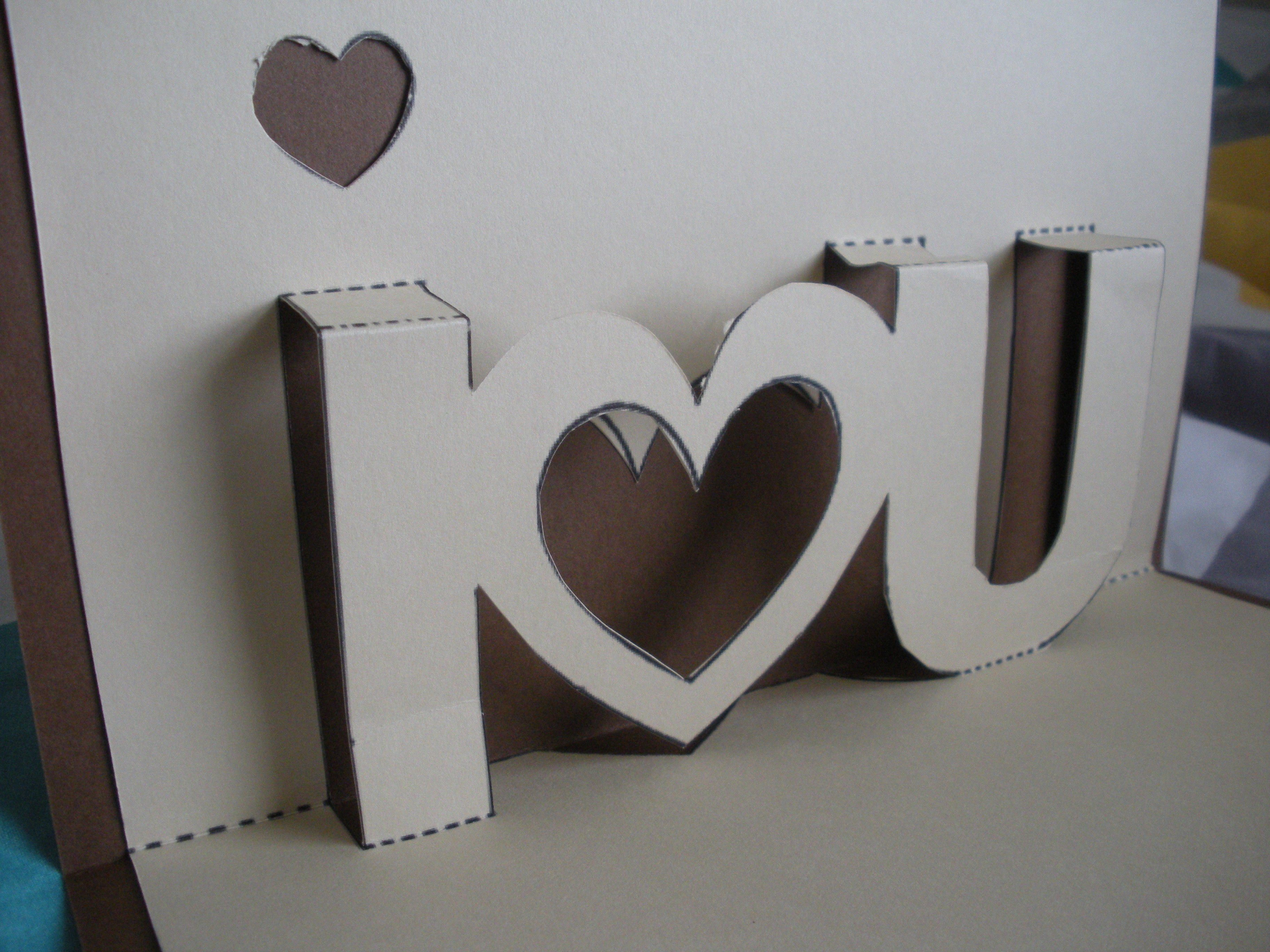 I <3 U" Pop Up Card–And The Proper Print Out! | Twenty One With Regard To I Love You Pop Up Card Template