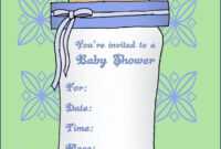 I Like This Free Baby Shower Invitation Template For Word with Free Baby Shower Invitation Templates Microsoft Word