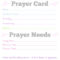 I Love This!!! A Missionary #prayer Card Free Printable To Within Prayer Card Template For Word