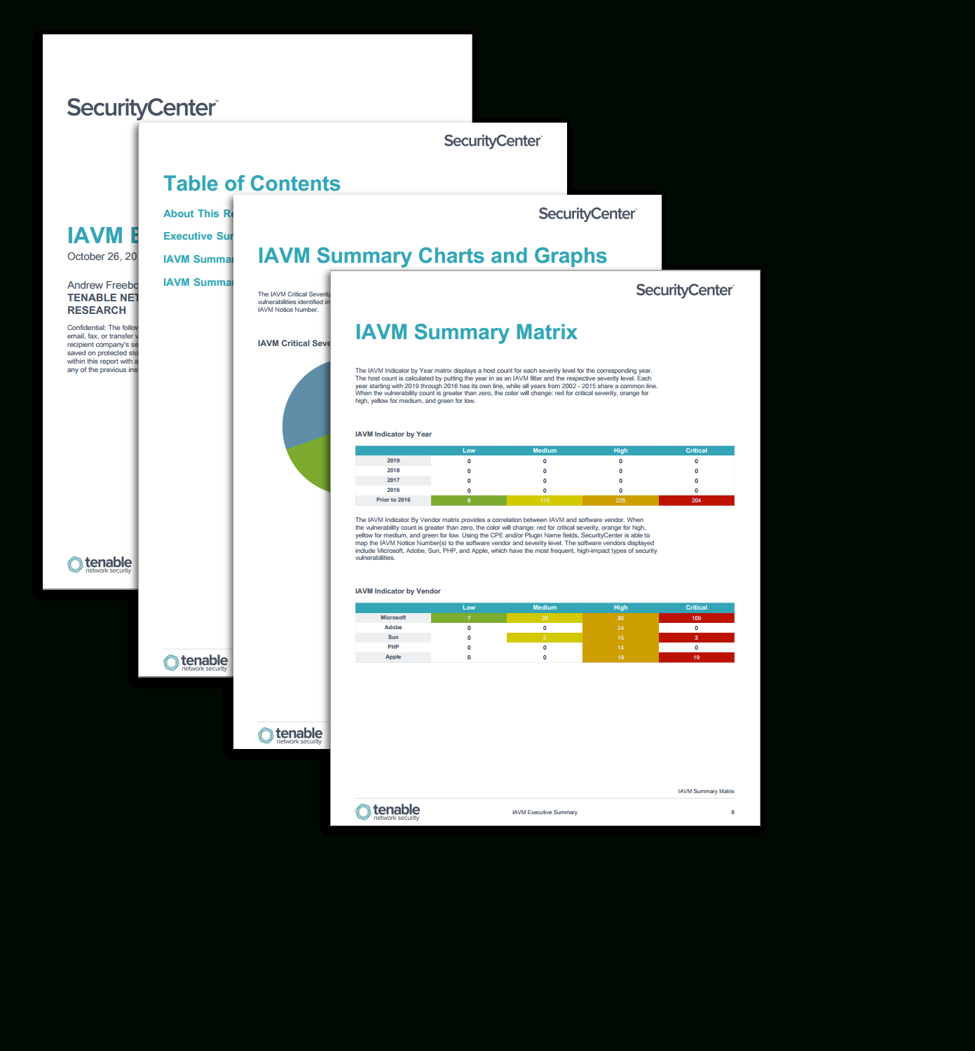 Iavm Executive Summary Report – Sc Report Template | Tenable® With Regard To Executive Summary Report Template