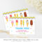 Ice Cream Thank You Card Printable, Editable Scoop Birthday Intended For Powerpoint Thank You Card Template