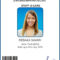 Id Card Designs | Identity Card Design, Id Card Template Pertaining To High School Id Card Template