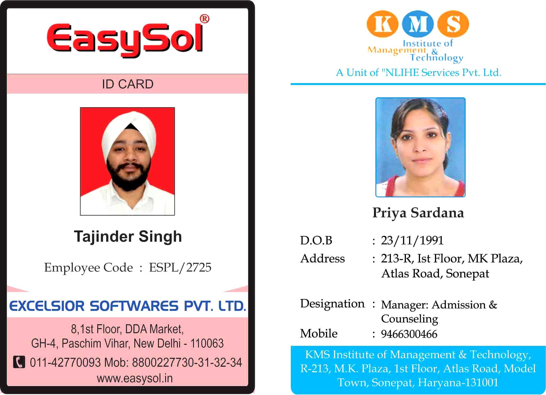 Id Card Template Word – Bushveld Lab Inside Employee Card Template Word