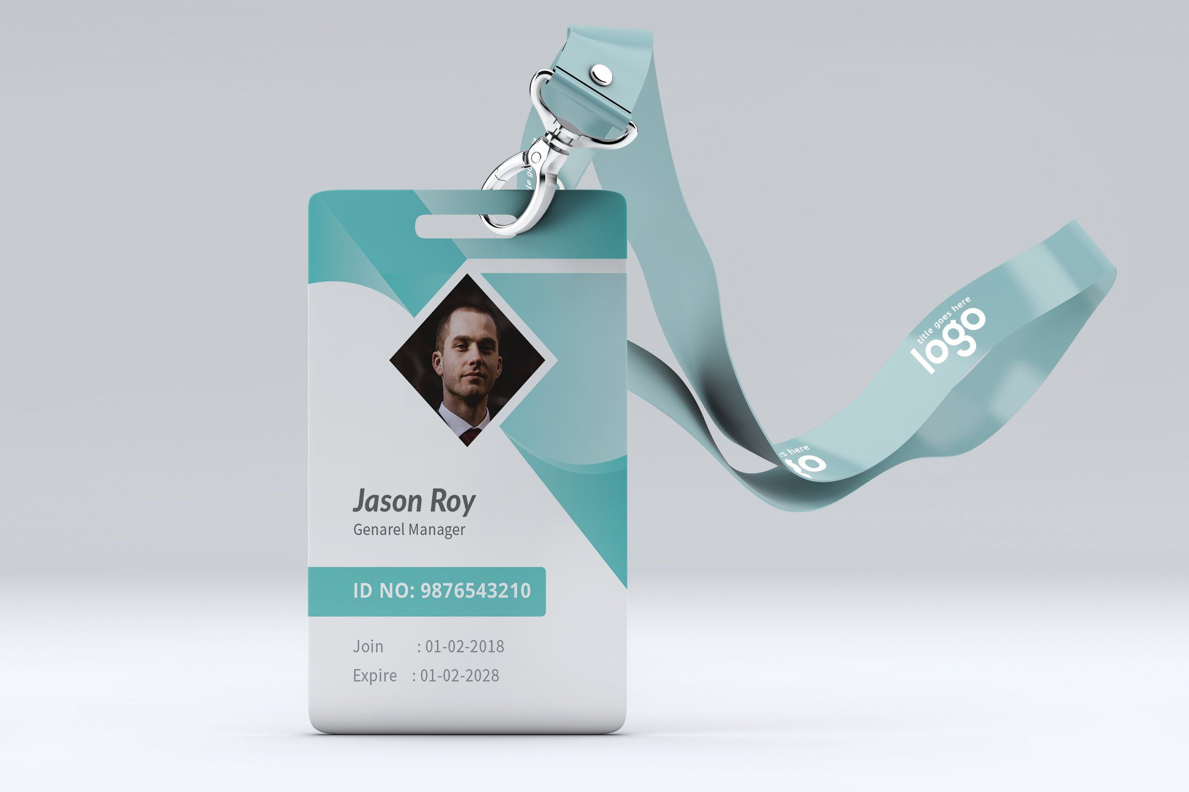 Id Card Templatezaas On @creativemarket | Id Card | Id Intended For Conference Id Card Template