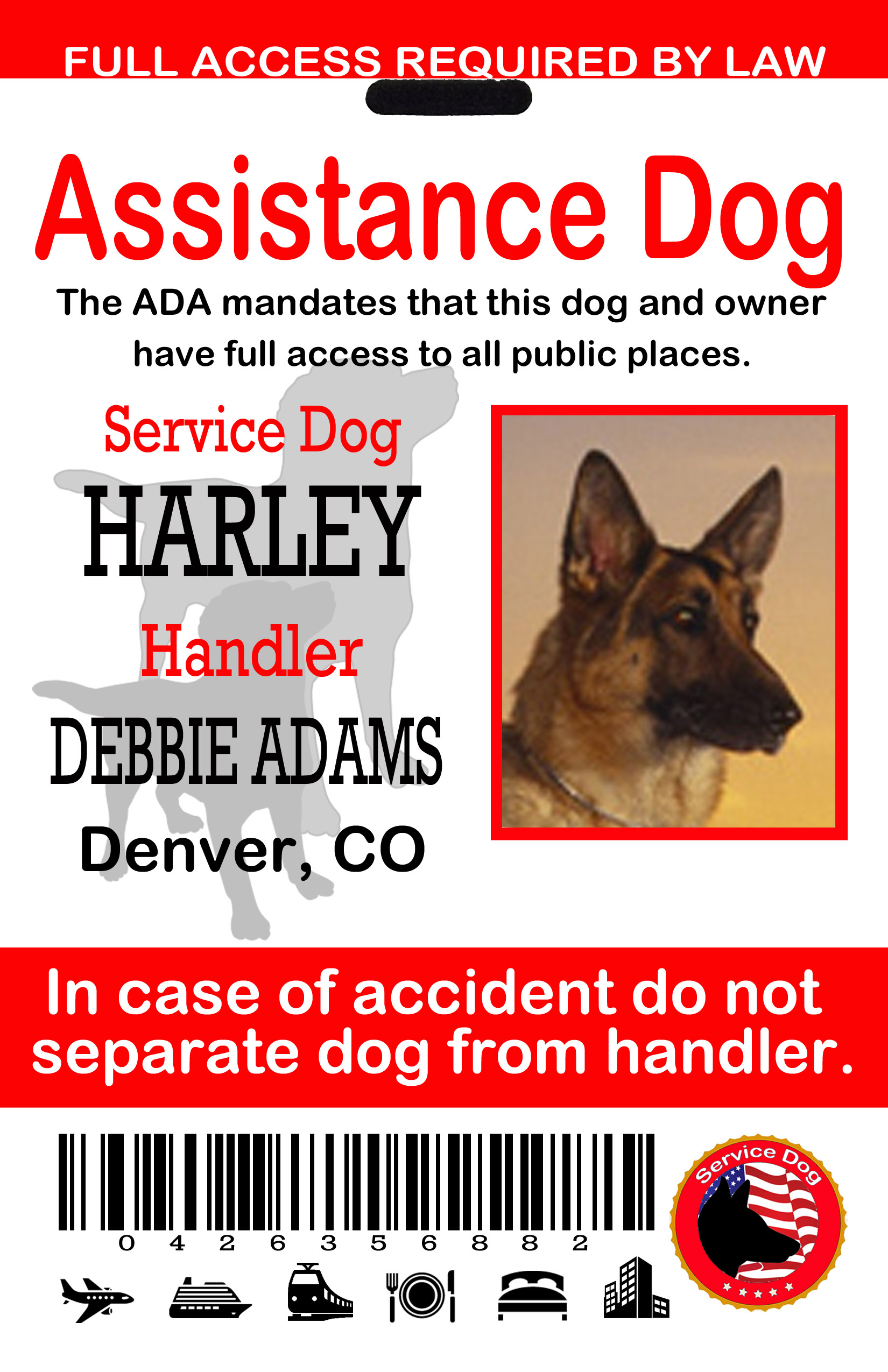 Id Tags Usa : Zen Cart!, The Art Of E Commerce With Service Dog Certificate Template