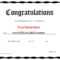 Ideas Collection For Congratulations Certificate Word With Congratulations Certificate Word Template