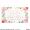 Ideas For Bridal Shower Banner Template With Description Throughout Bridal Shower Banner Template