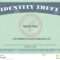Identity Theft Card Stock Illustration. Illustration Of Within Blank Social Security Card Template