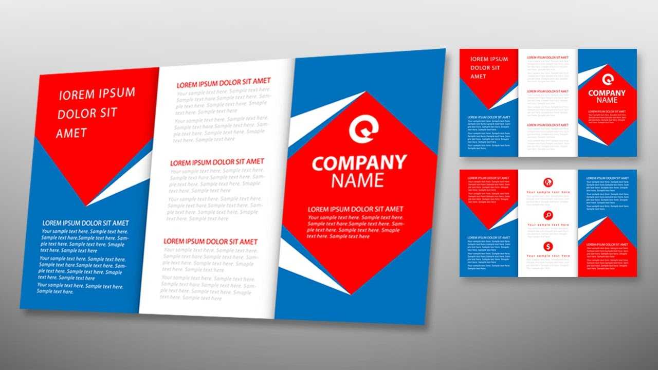 Illustrator Tutorial – Tri Fold Brochure Design Template Regarding Tri Fold Brochure Template Illustrator