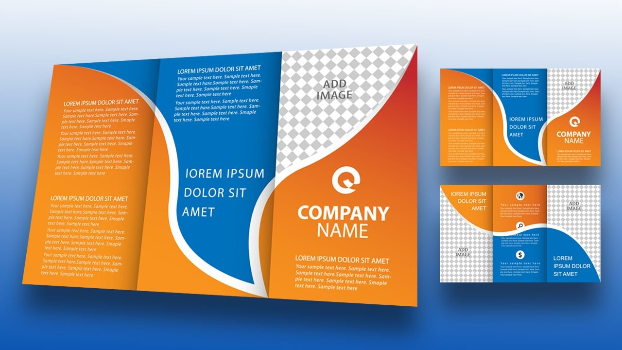 Illustrator Tutorial – Tri Fold Brochure Design Throughout Adobe Illustrator Tri Fold Brochure Template