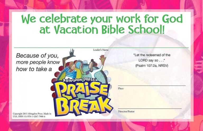 Vbs Certificate Template CUMED ORG Vbs Certificate Template CUMED ORG