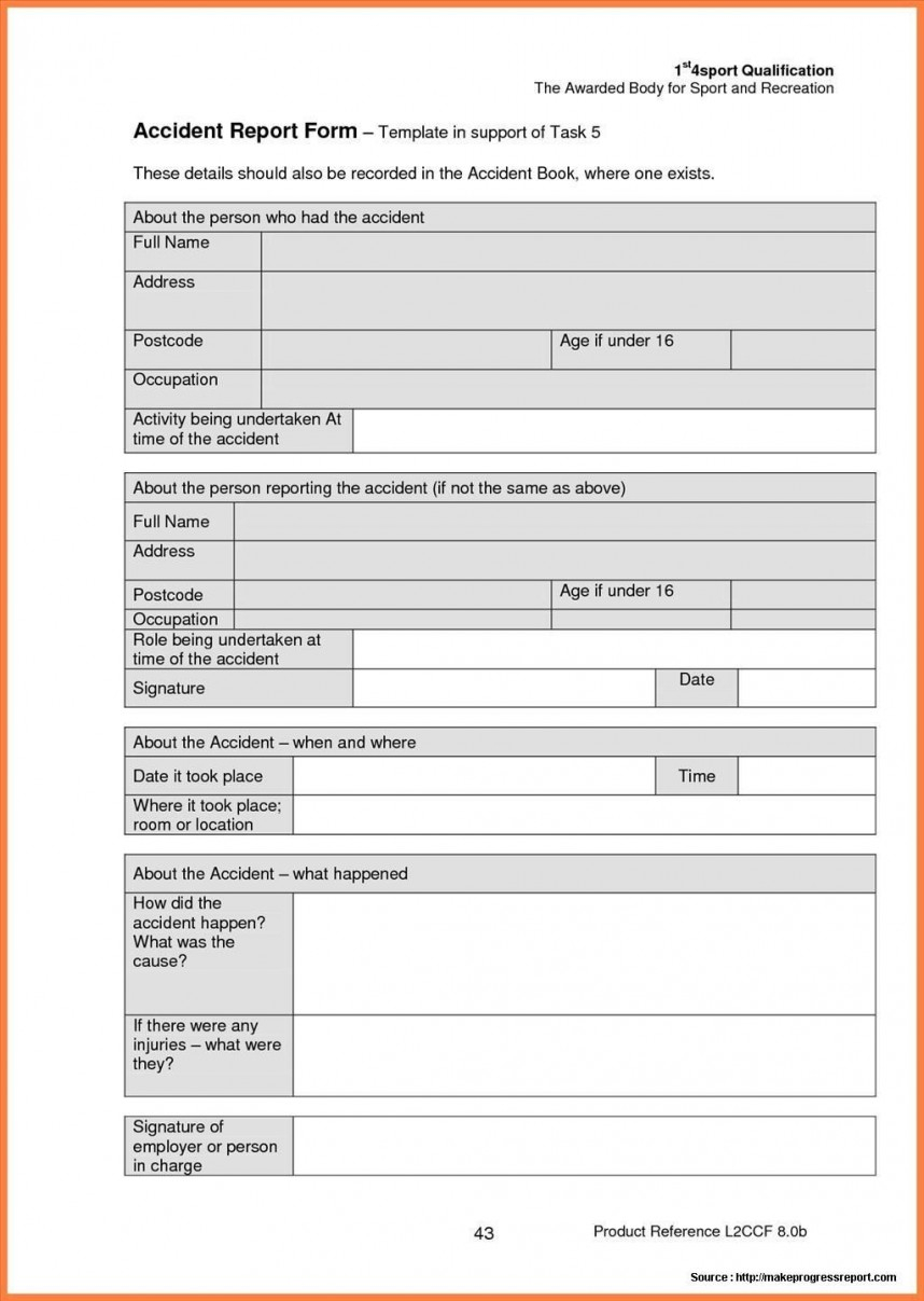 Impressive Accident Reporting Form Template Ideas School In Health And Safety Incident Report Form Template