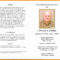 In Memoriam Cards Template Free Celebration Of Life Program Regarding Remembrance Cards Template Free