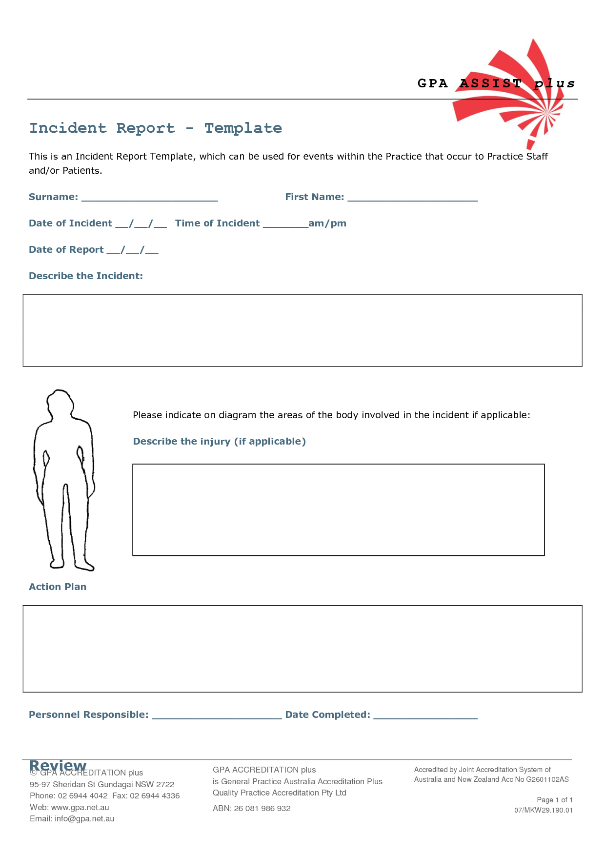 Incident Report Template Click Here For A Free Video With Incident Report Template Microsoft