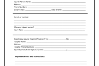 Incident Report Template | Incident Report, Incident Report for Incident Report Template Microsoft