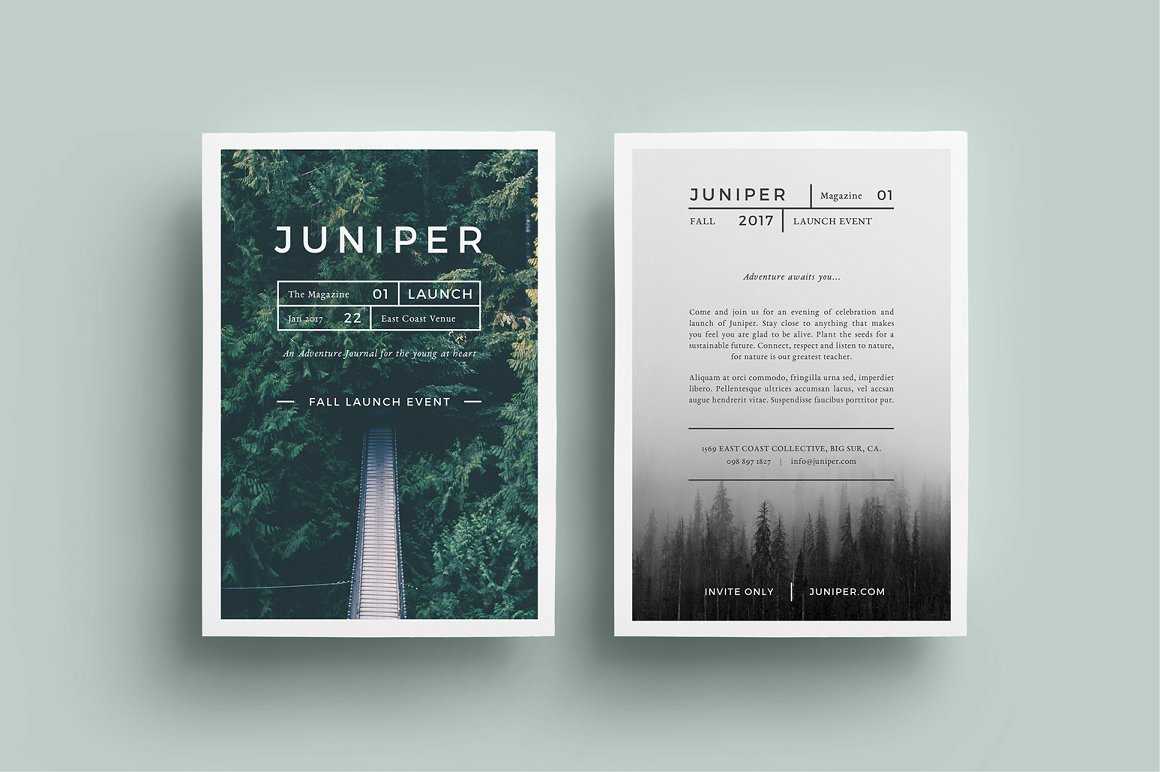 Indesign Flyer Templates: Top 50 Indd Flyers For 2018 Inside Adobe Indesign Brochure Templates