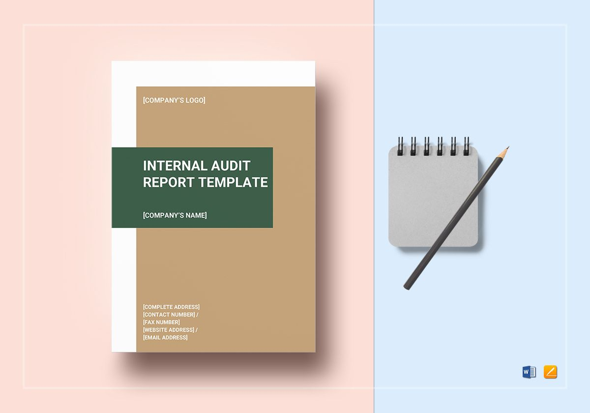 Internal Audit Report Template Throughout It Audit Report Template Word