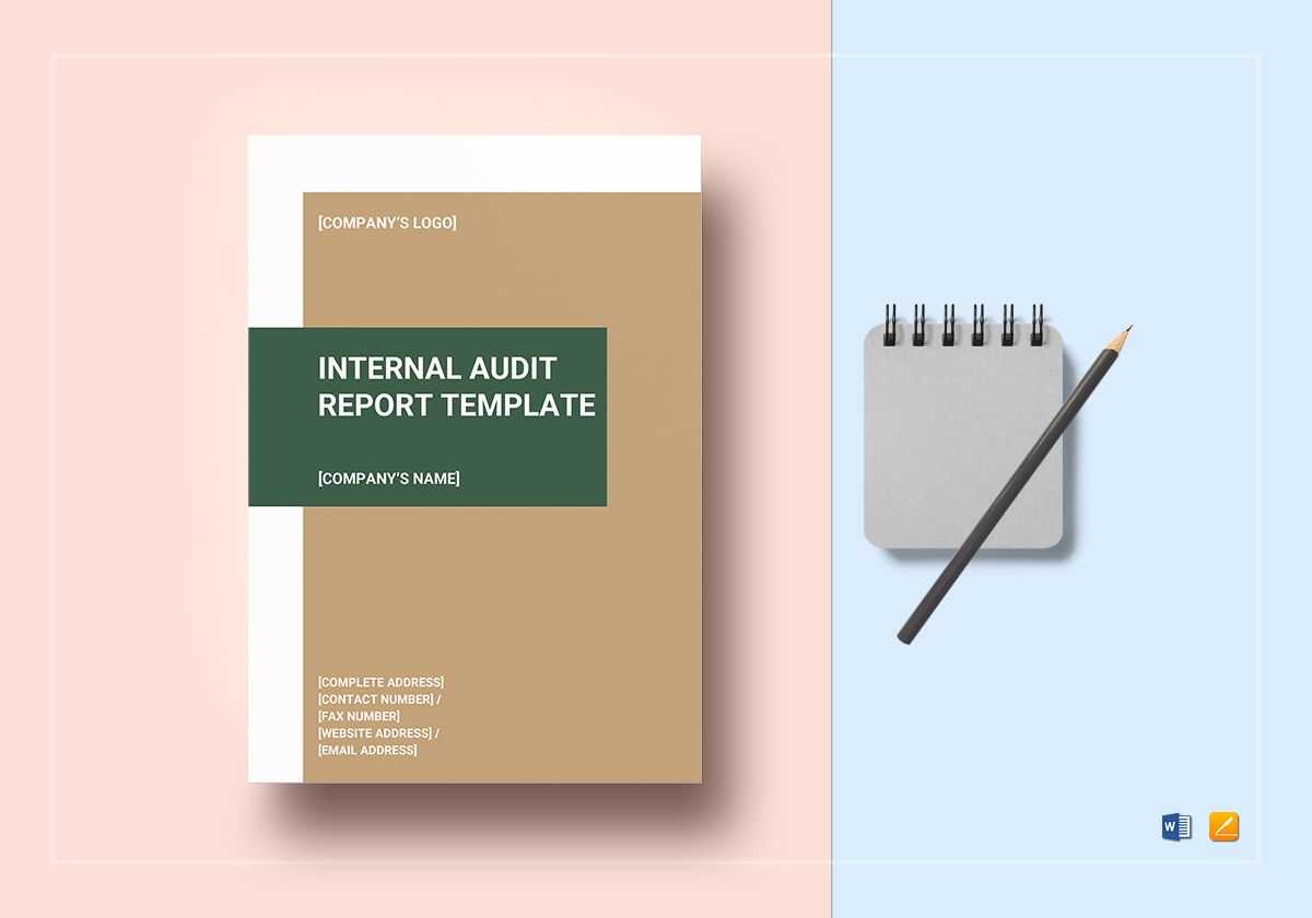 Internal Audit Report Template Throughout It Audit Report Template Word