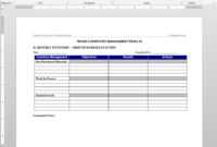 Inventory Management Report Template | Tm1020-2 with It Management Report Template