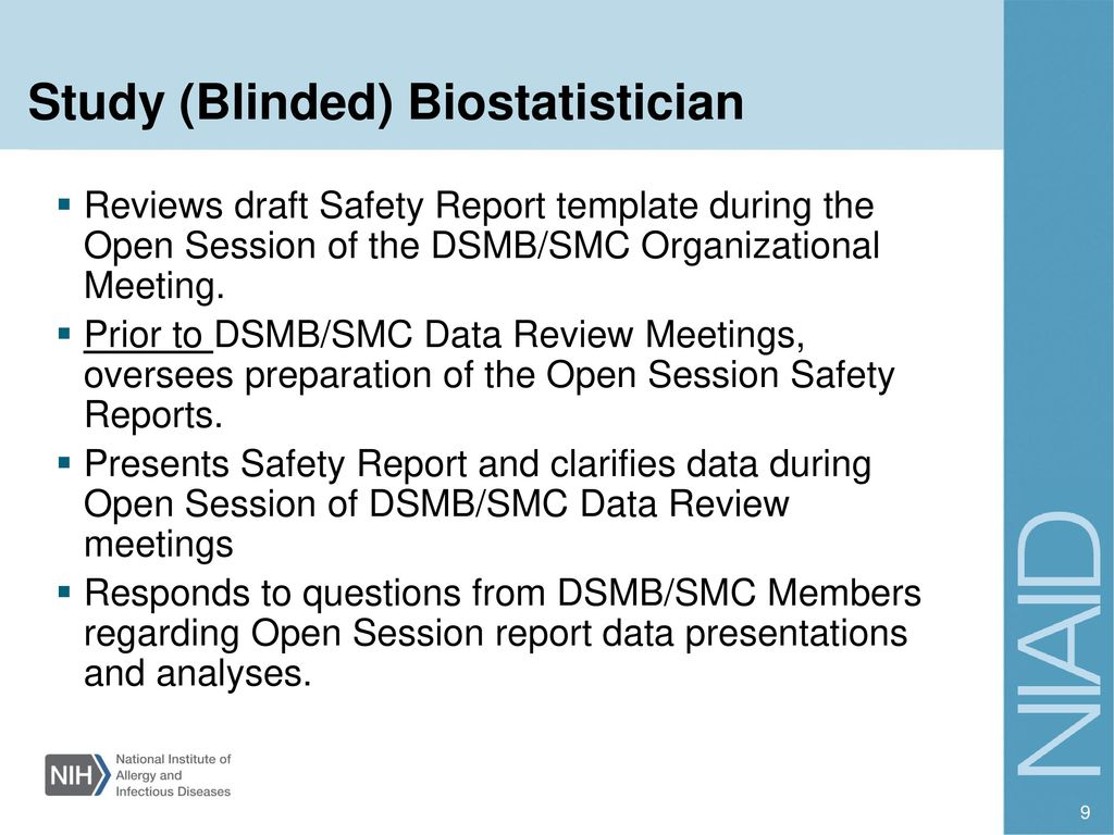 Investigator Training – Ppt Download Inside Dsmb Report Template
