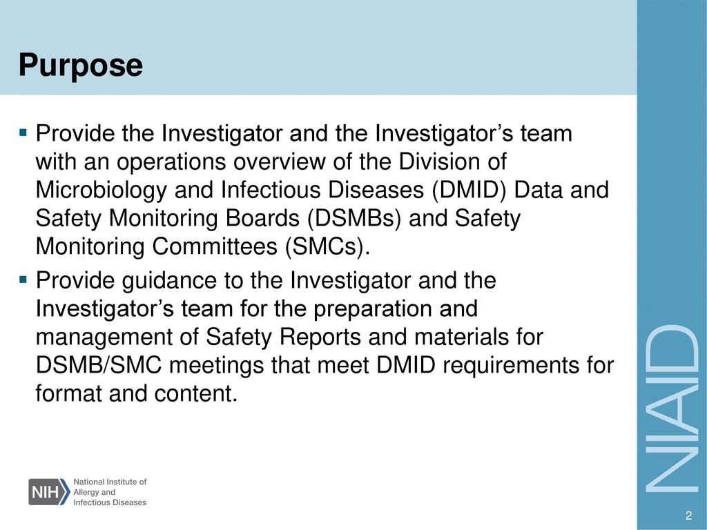 Investigator Training – Ppt Download Regarding Dsmb Report In Dsmb Report Template