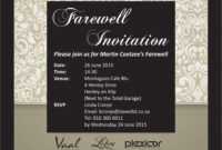 Invitation Event Card | Invitationwww inside Event Invitation Card Template