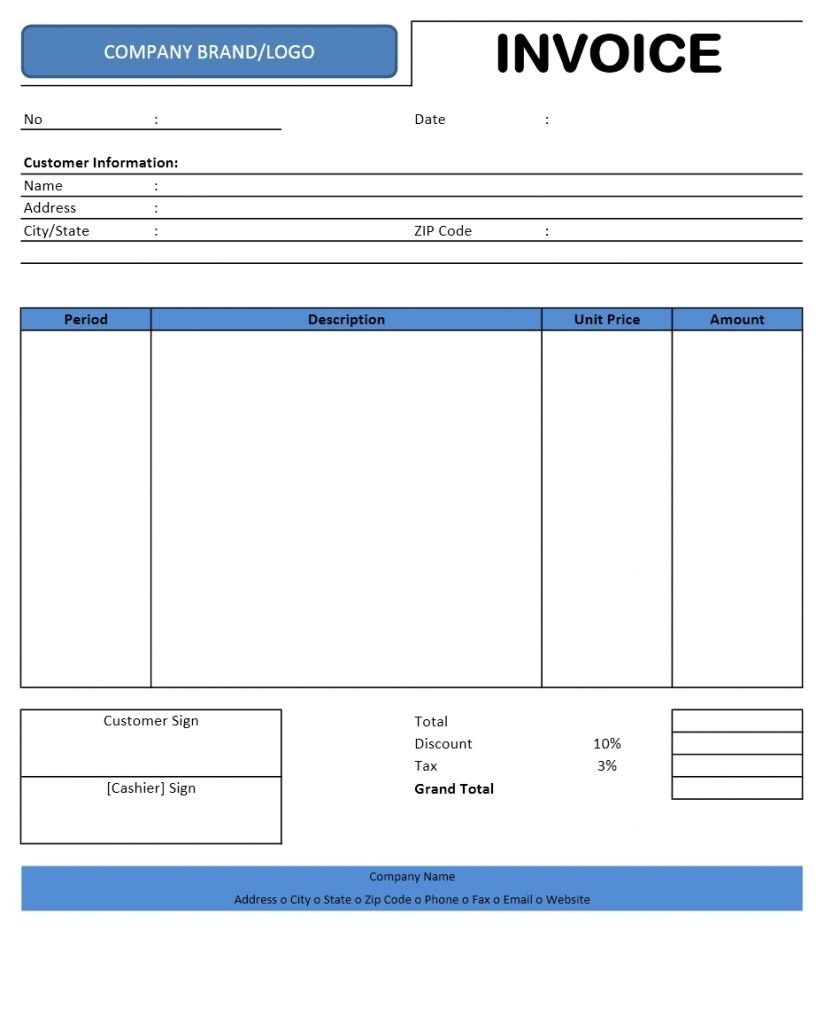 Invoice Templates Microsoft And Open Office Templates Intended For Microsoft Office Word Invoice Template