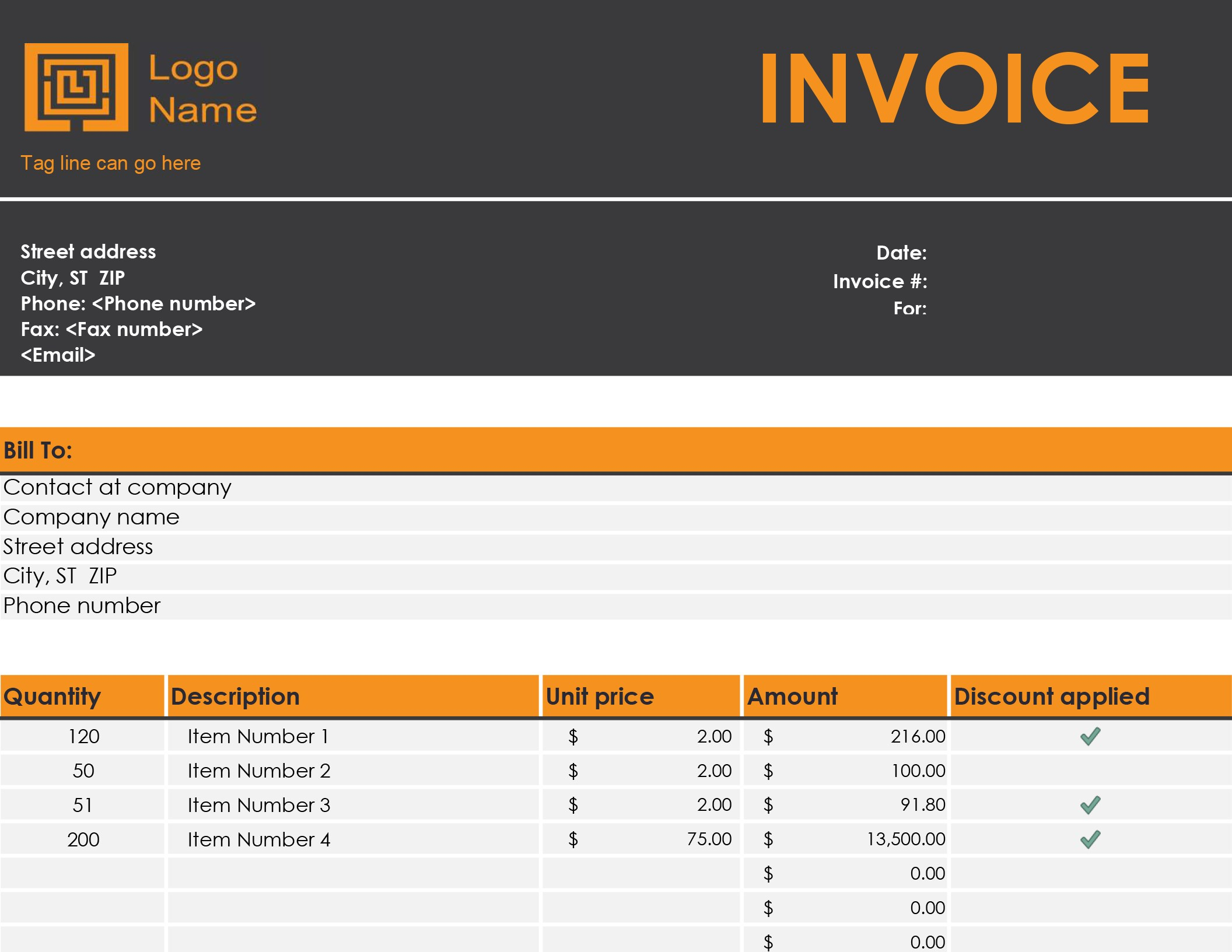 Invoices – Office With Invoice Template Word 2010 Within Invoice Template Word 2010