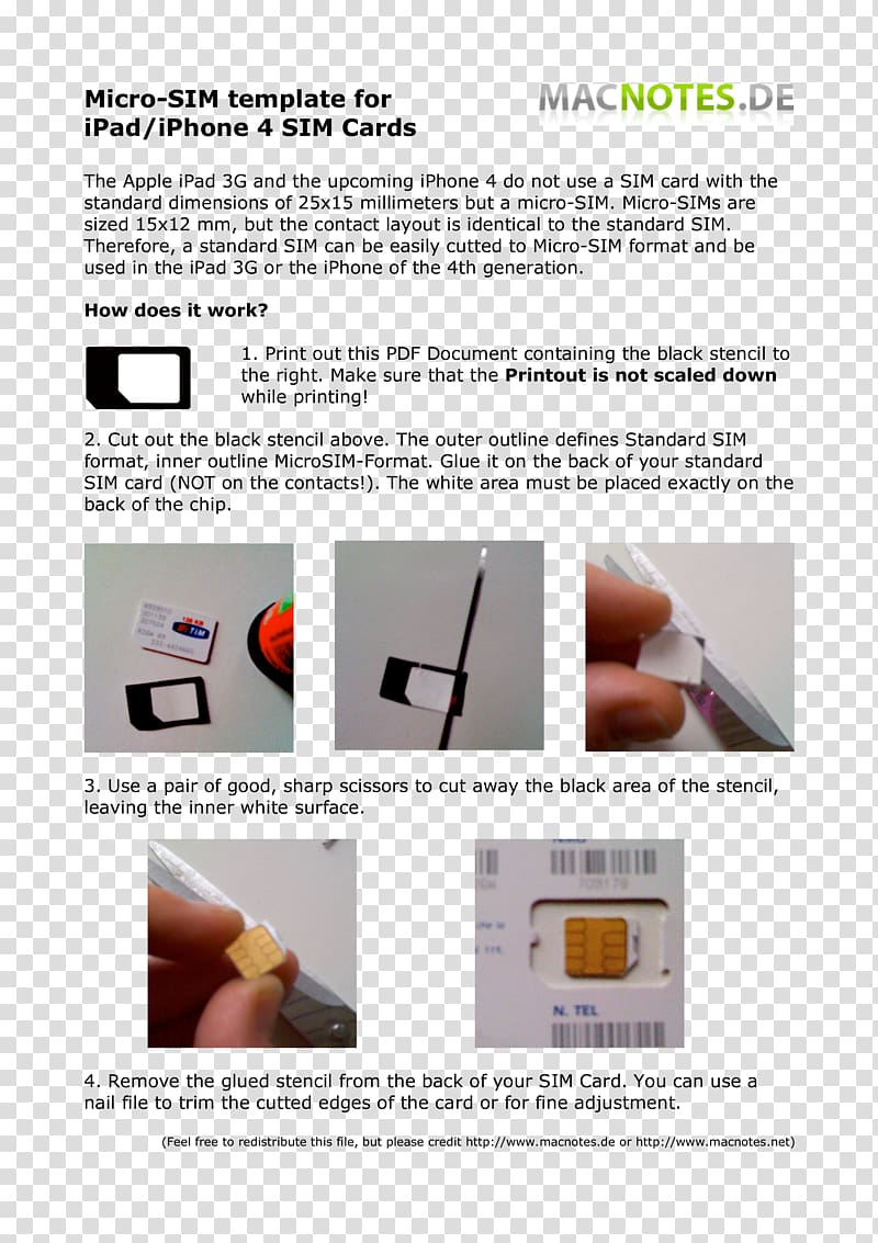 Iphone 5 Iphone 4 Micro Sim Subscriber Identity Module Within Sim Card Template Pdf