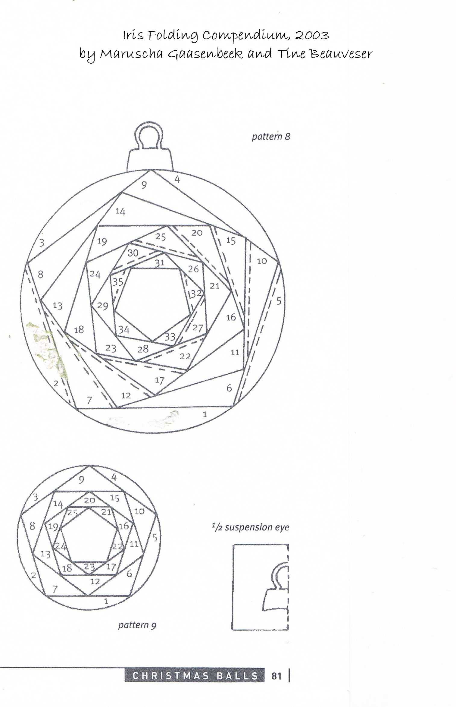 Iris Folding Patterns Free Printables |  Made Using A Intended For Card Folding Templates Free