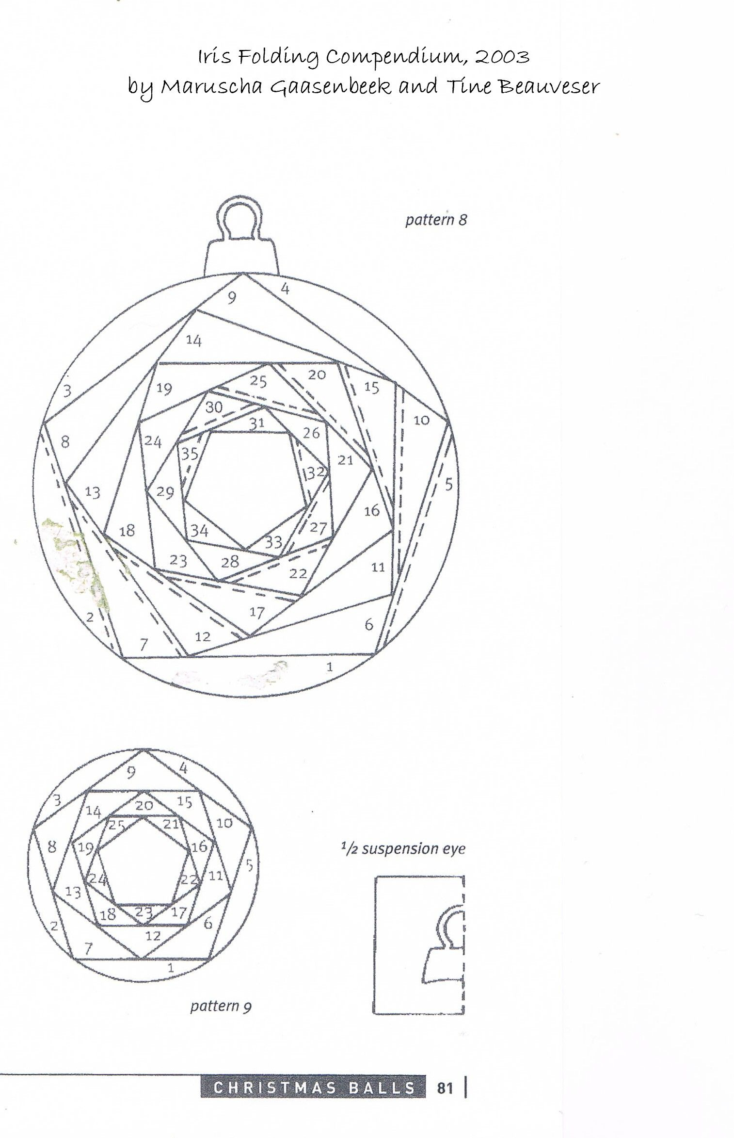 Iris Folding Patterns Free Printables |  Made Using A With Regard To Iris Folding Christmas Cards Templates