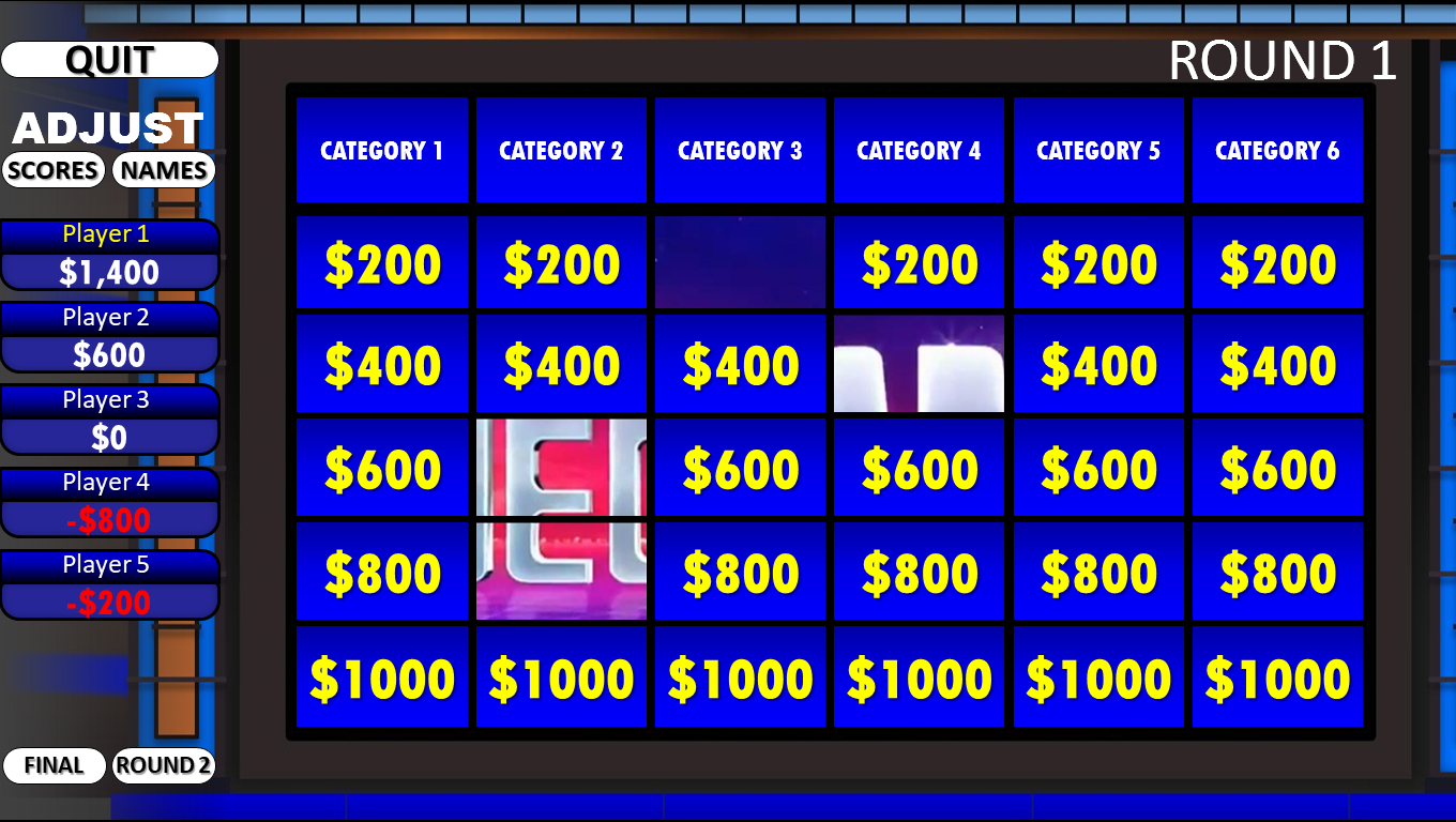 Jeopardy Game Powerpoint Template With Music Download Review Within Jeopardy Powerpoint Template With Sound