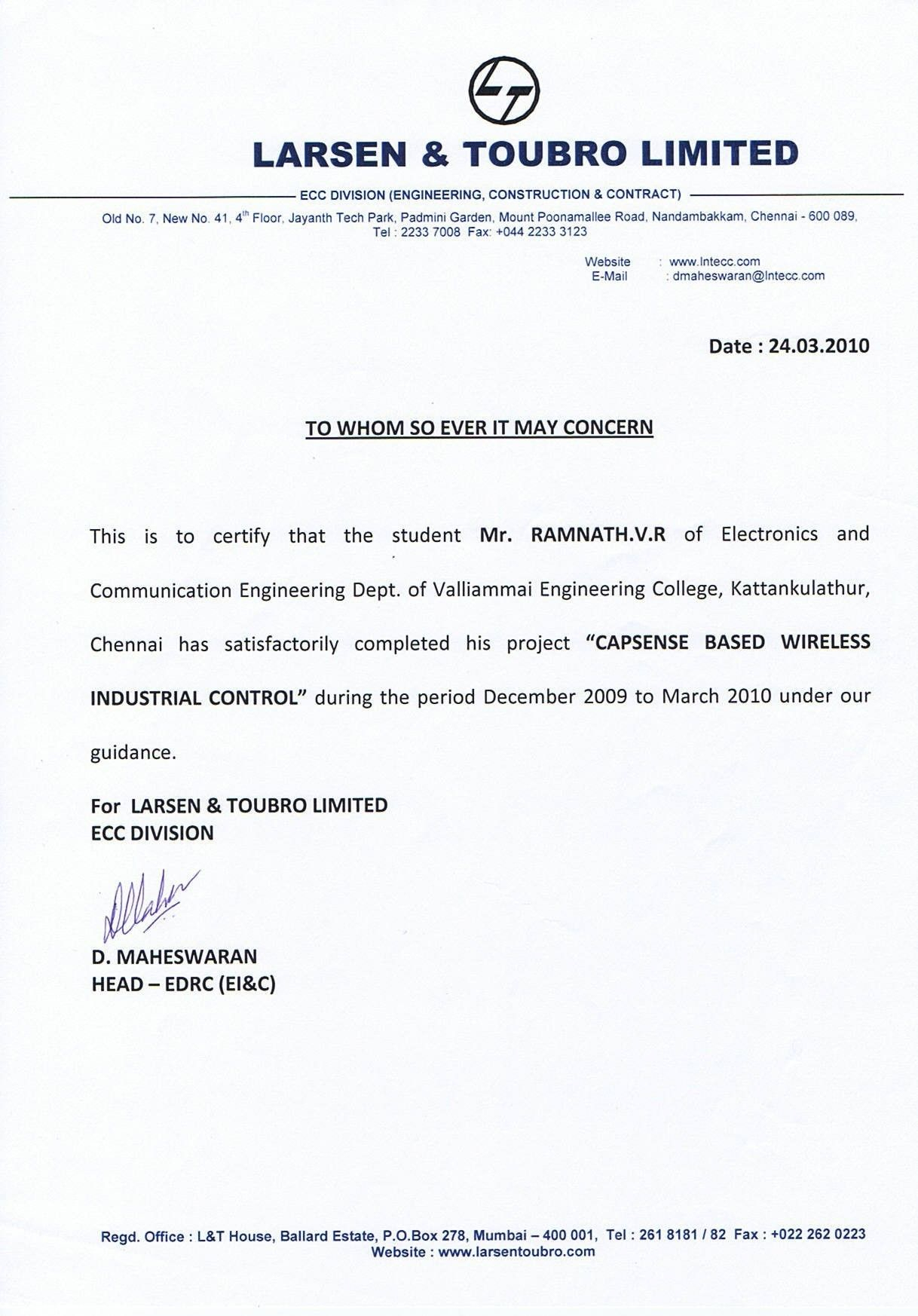 Job Experience Letter Valid Example Certificate Job For Certificate Of Experience Template